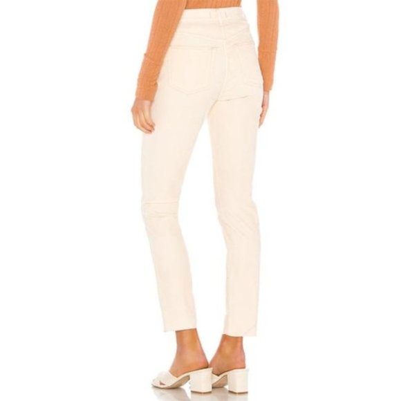 3️⃣9️⃣Free People Velvet Skinny Ivory - Picture 4 of 9